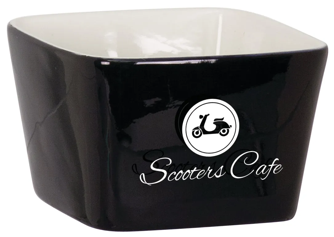 Small Black Ceramic Bowl