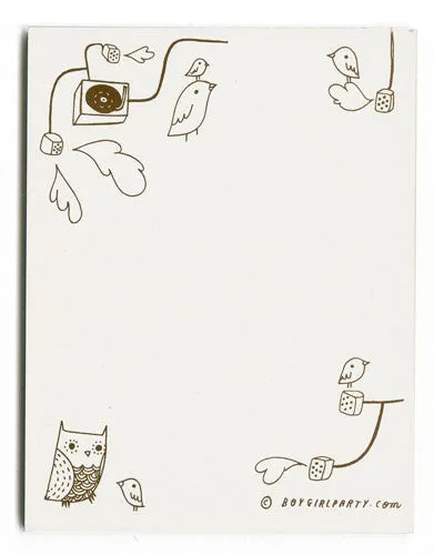 Songbird Scratch Pad