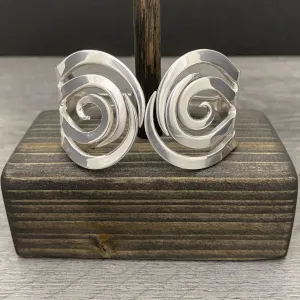 Spiral 2 Double Fork Bracelet