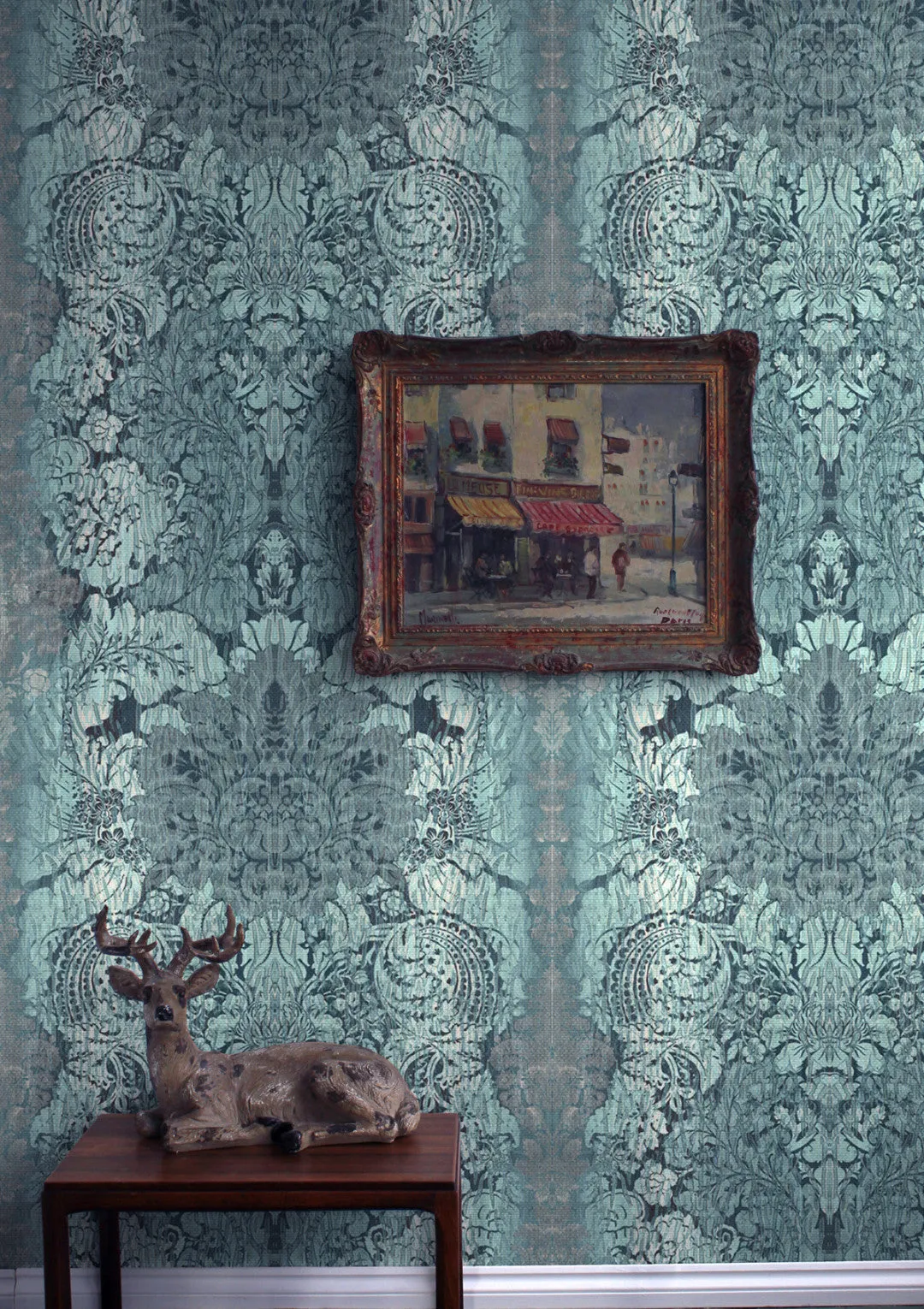 studio damask wallpaper