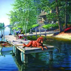 Summer Vacation - 500pc Jigsaw Puzzle By Sunsou