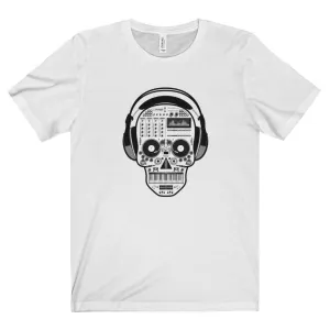 Synthesizer Skull Tee