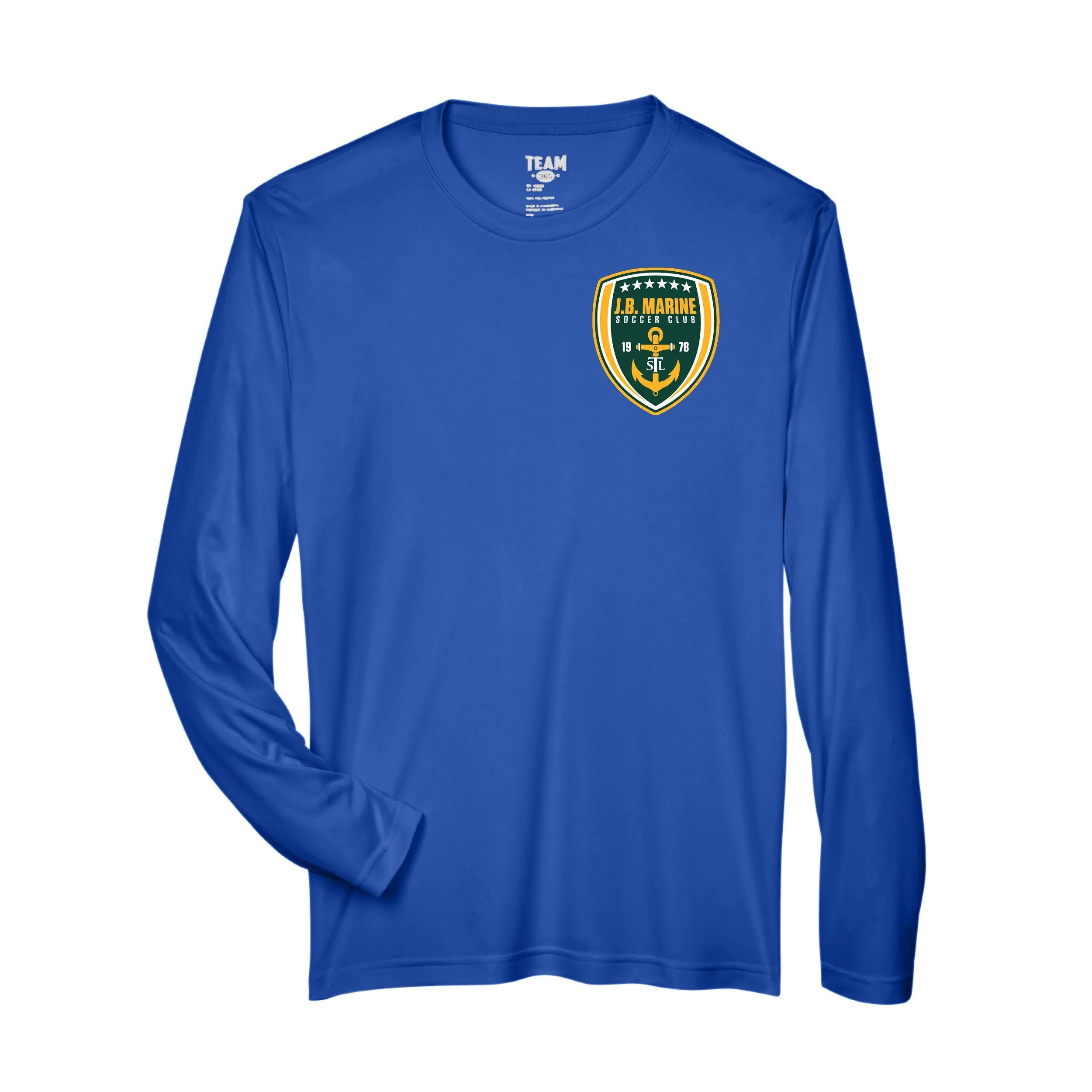 Team 365 Zone Performance Long Sleeve Shirts St. Louis Club Logo