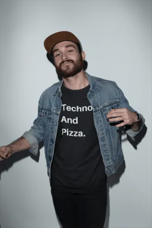 Techno And Pizza Tee