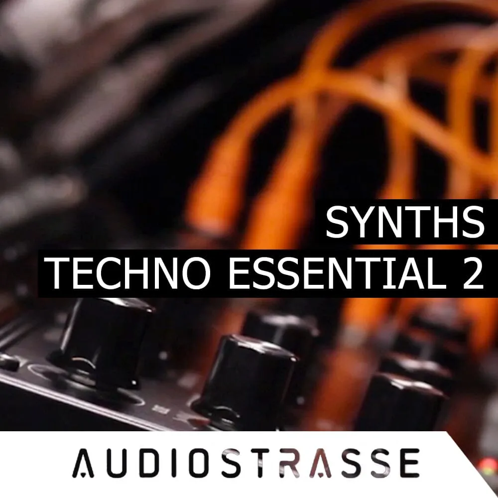 Techno Essential Synths 2 - 24-bit wav files 126 Bpm