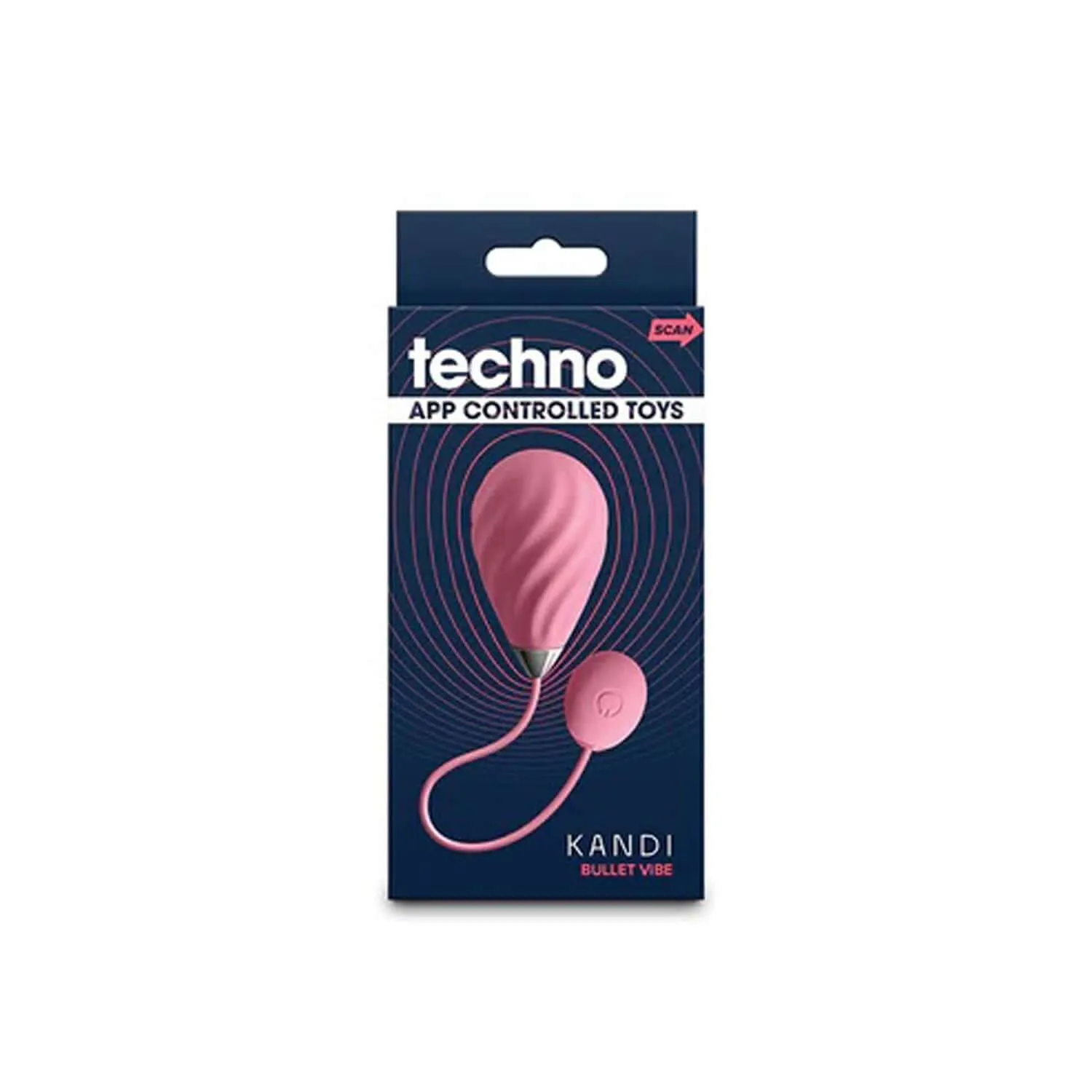Techno - Kandi Bullet Egg - Pink