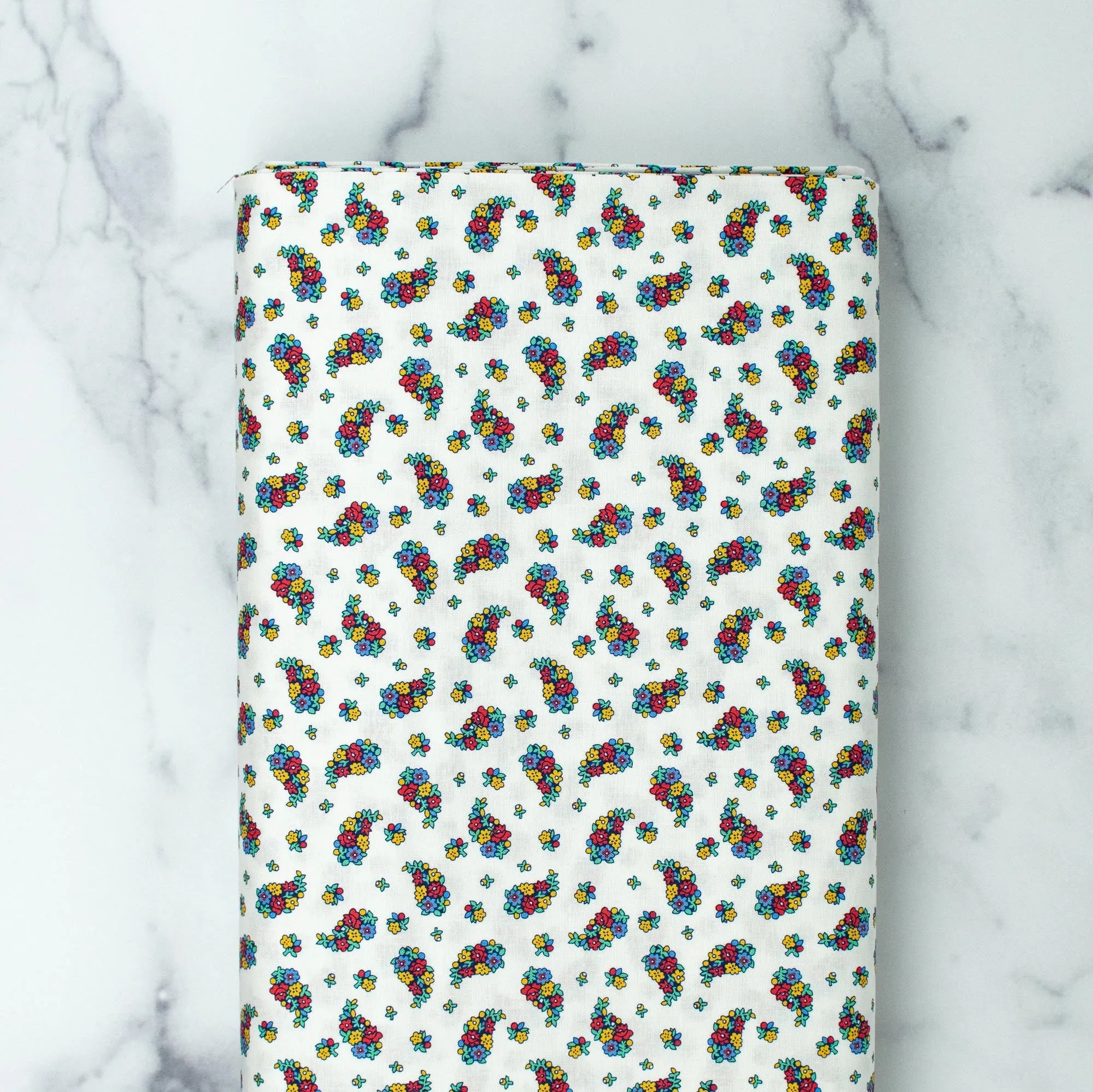 The Carnaby Collection by Liberty Fabrics - Bohemian Brights Portobello Paisley D