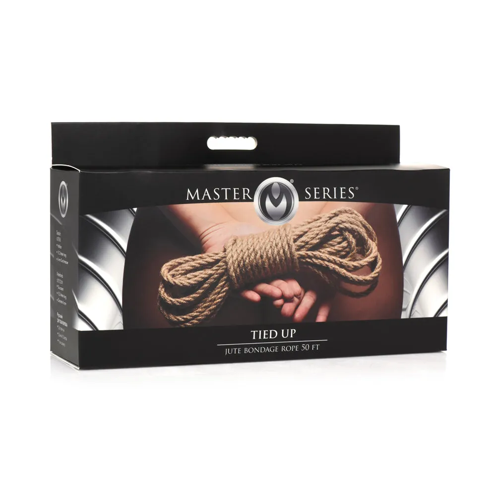 Tied Up Jute Bondage Rope - 50 feet