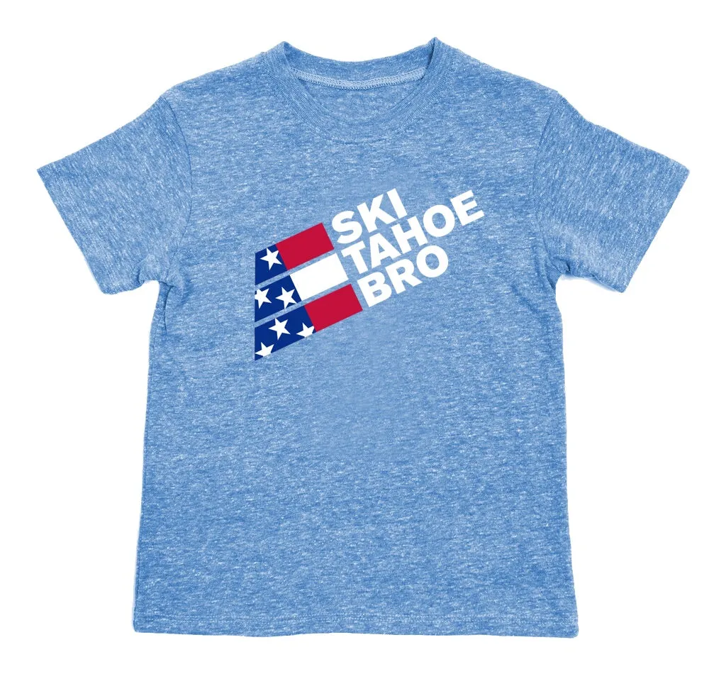 Toddler Ski Tahoe Bro Eco Blend Tee