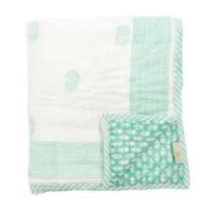 Torna Paisley Reversible Baby Quilt
