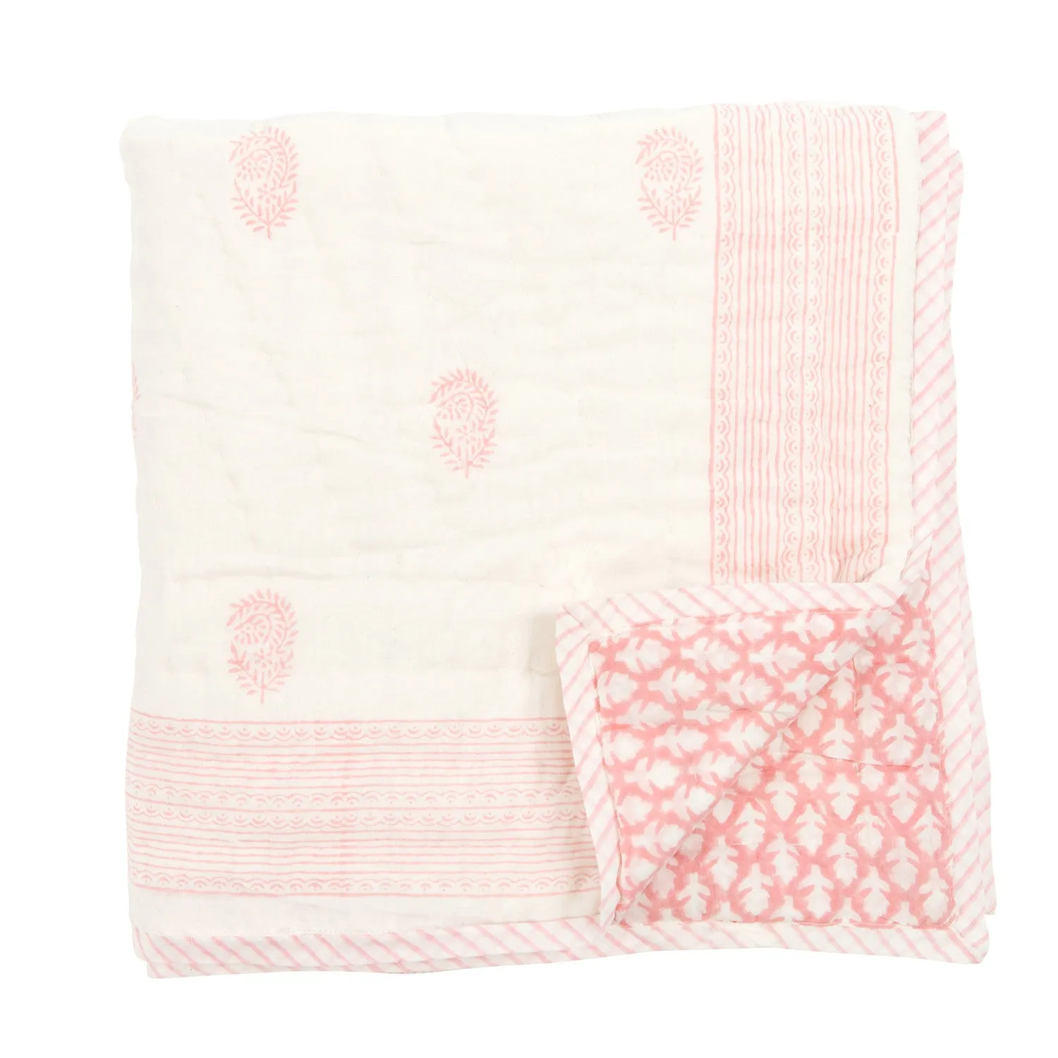 Torna Paisley Reversible Baby Quilt