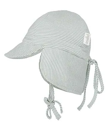 Toshi Baby Flap Cap - Sage