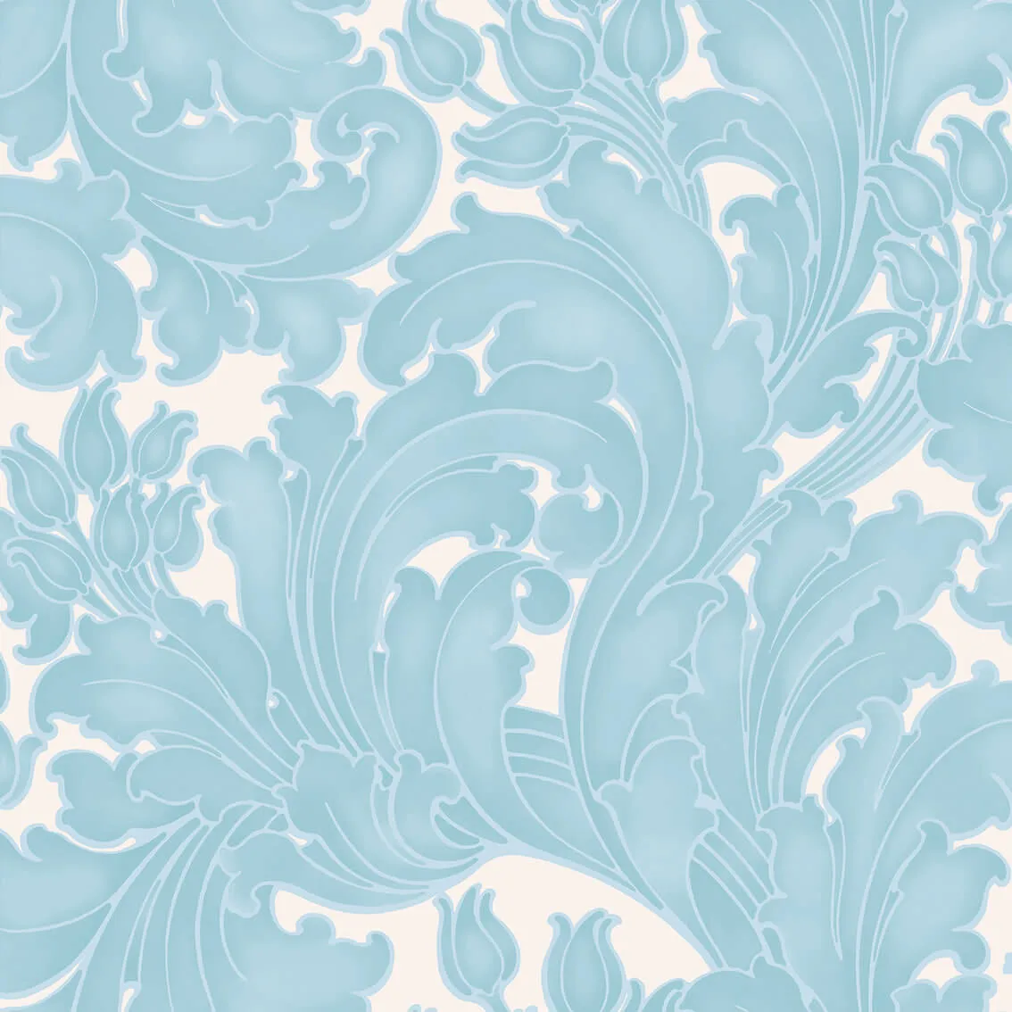 Tulip Wallpaper by Little Greene