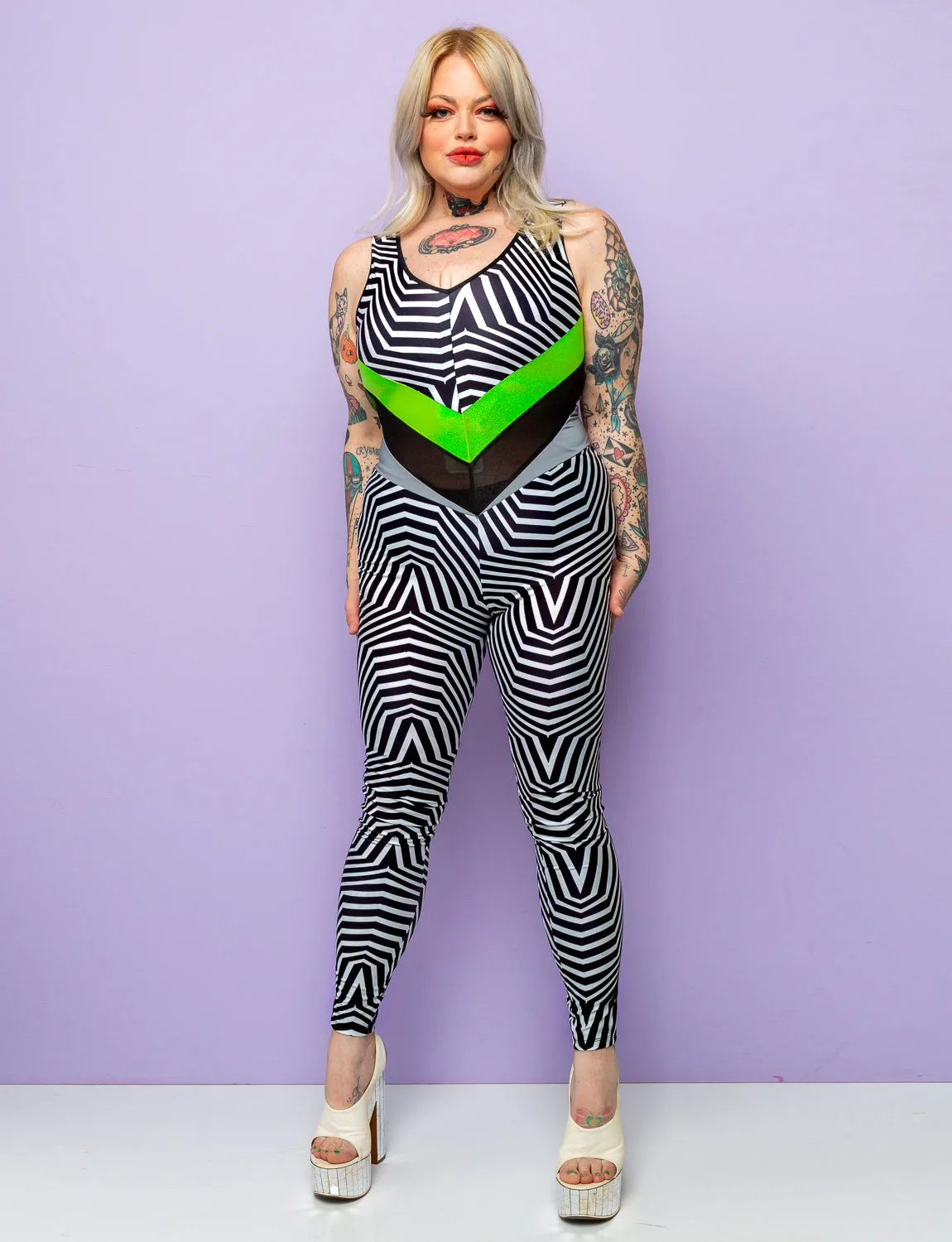 Twisted Peekaboo Catsuit