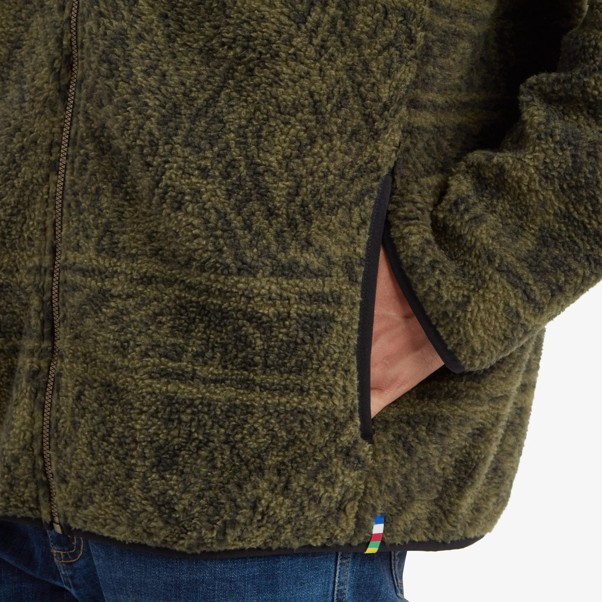 Uddesya Eco Jacket - Evergreen Topo