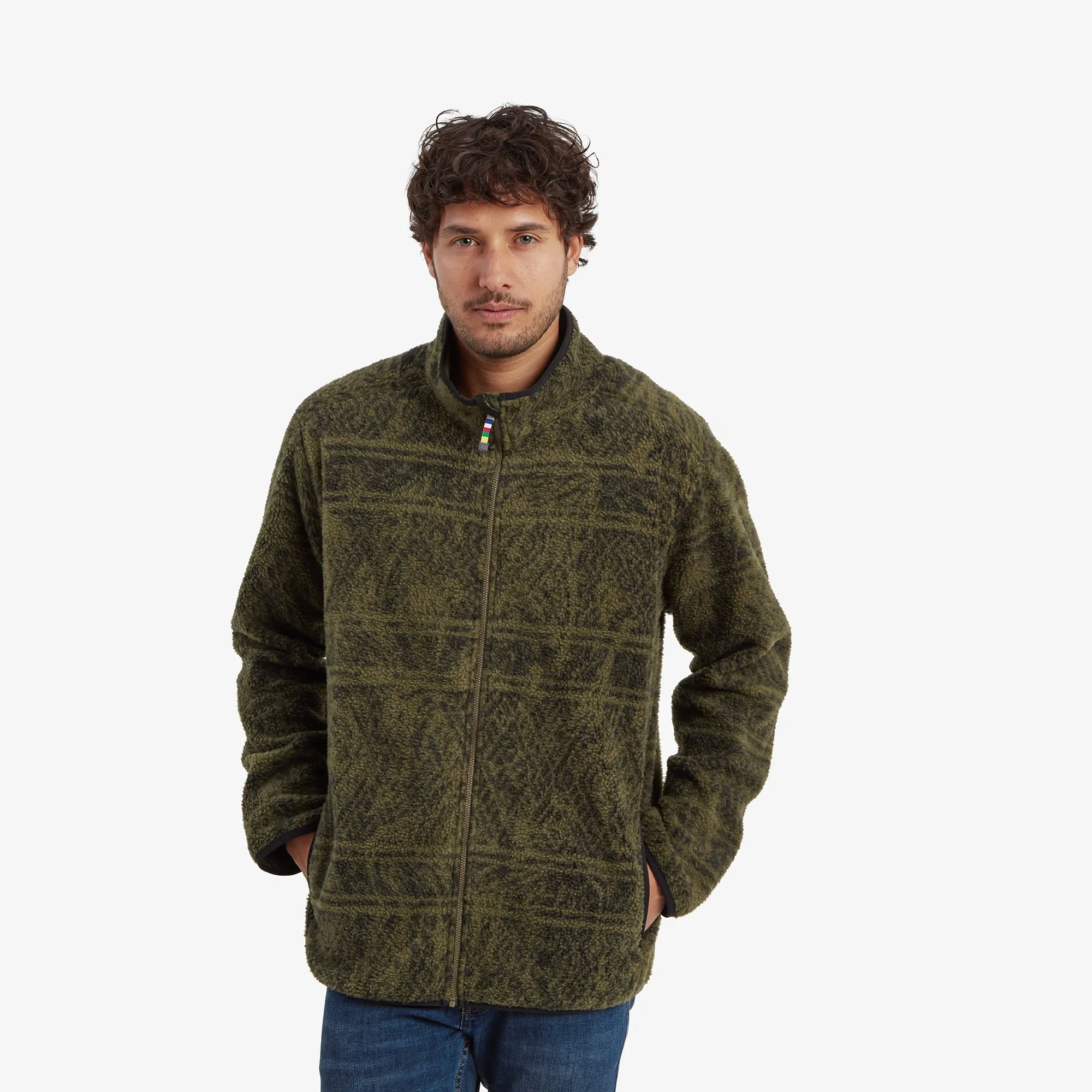Uddesya Eco Jacket - Evergreen Topo