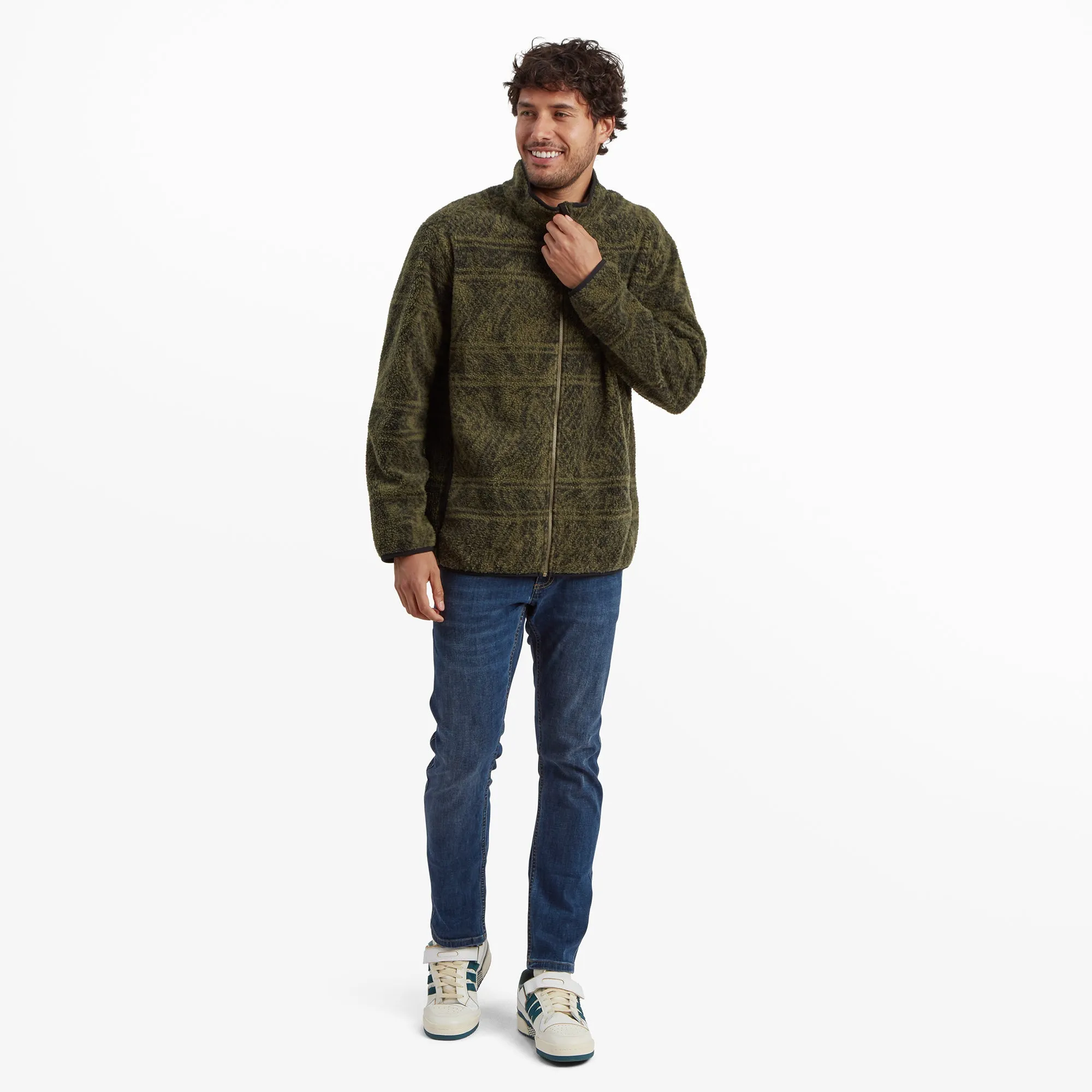 Uddesya Eco Jacket - Evergreen Topo