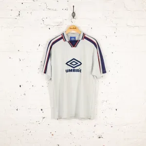 Umbro 90s Sports Polo T Shirt - White - XXL
