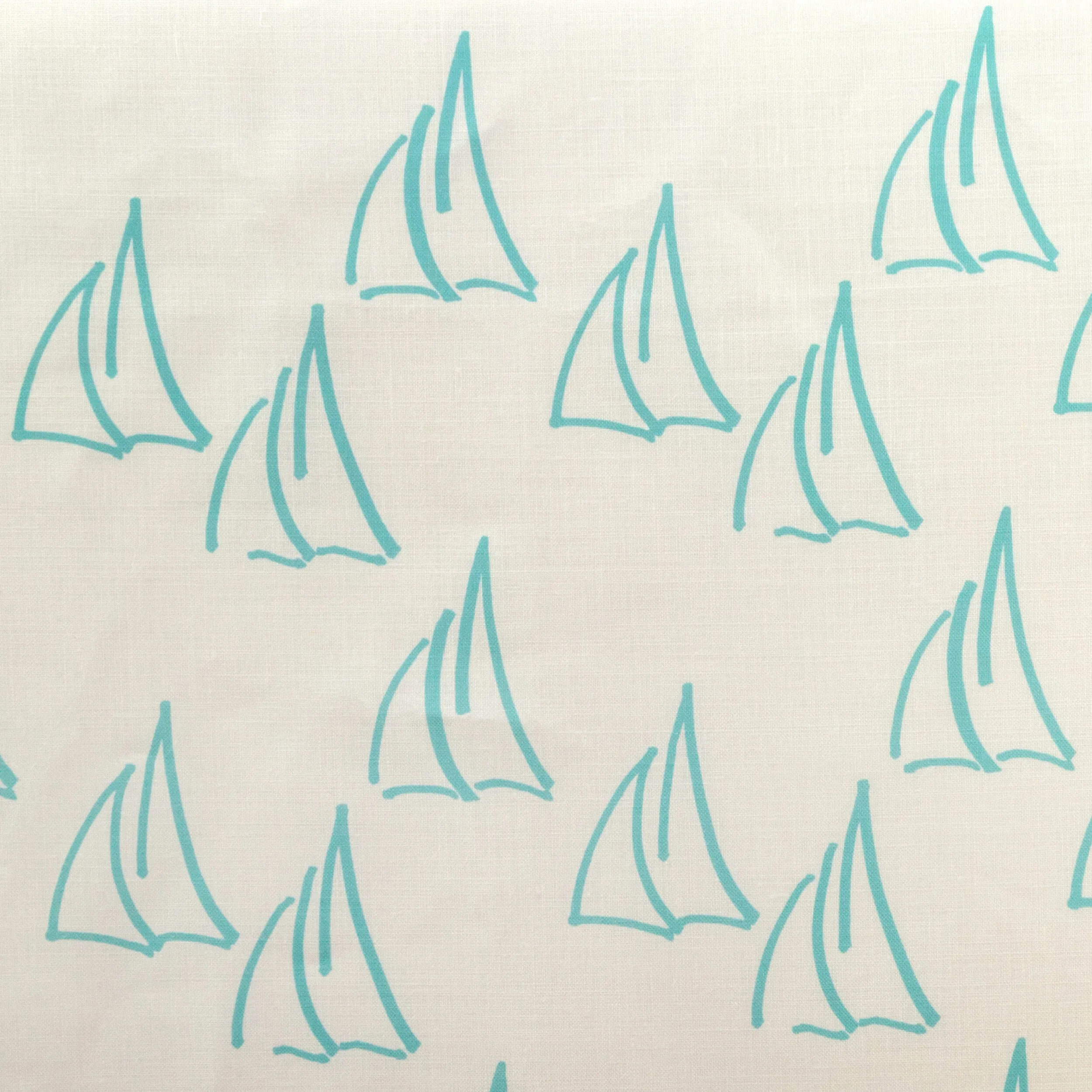 Under Sail Fabric - Ocean Blue