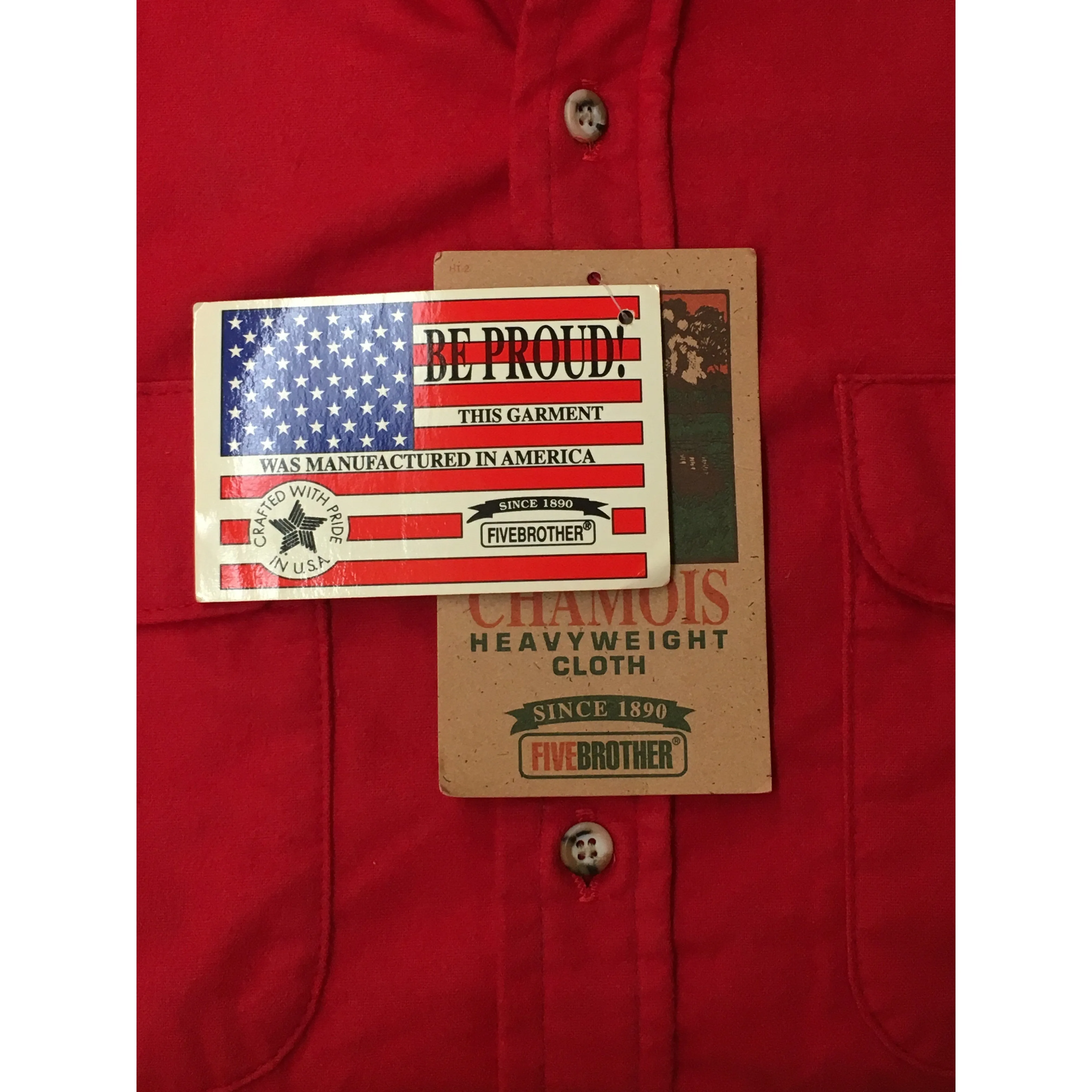 Vintage Five Brother Chamois Shirt