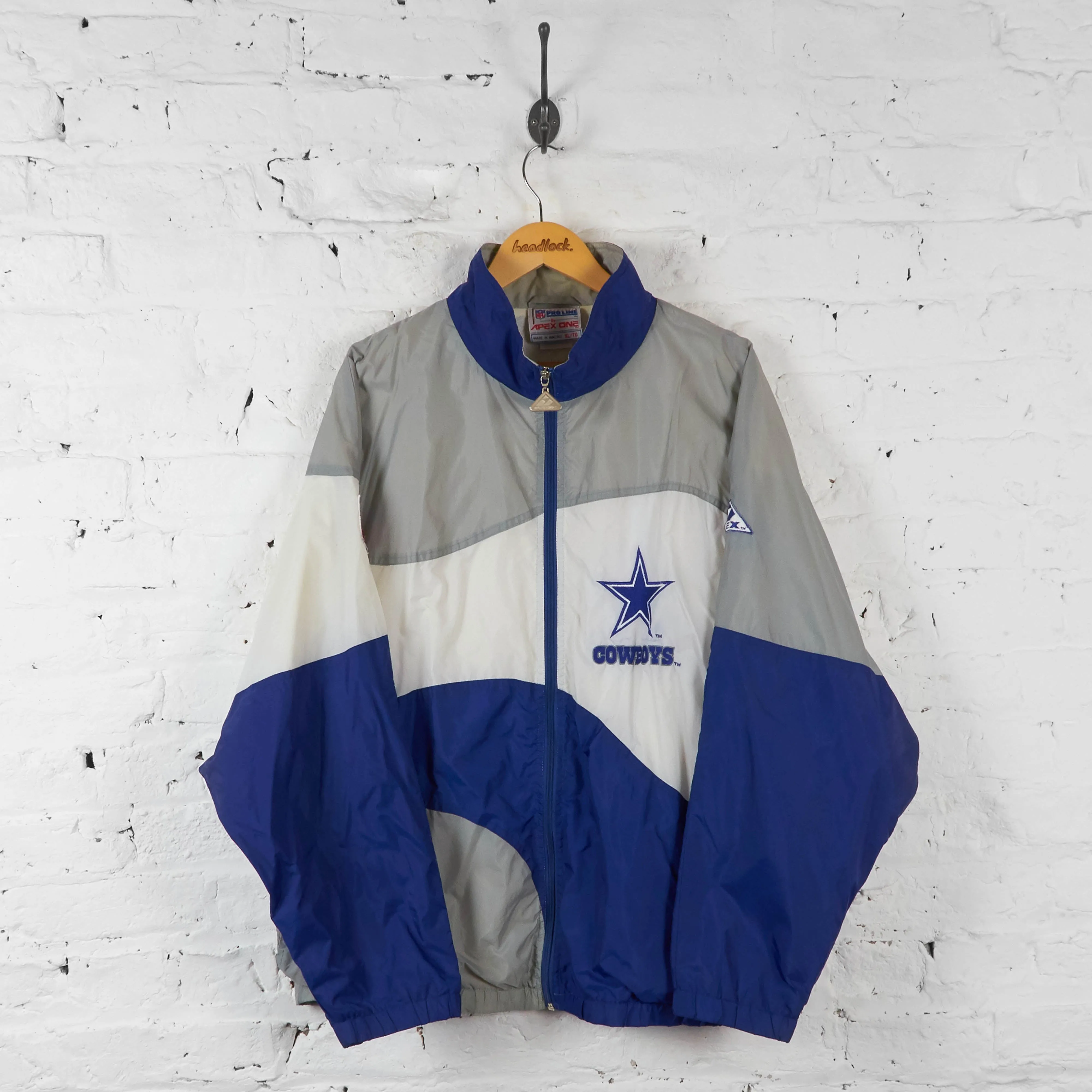 Vintage NFL Dallas Cowboys Team Jacket - Blue/Grey - XL