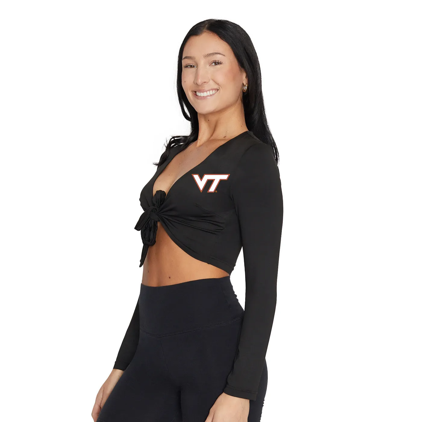 Virginia Tech Tie Up Top