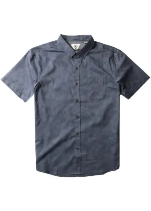 VIssla Center Line Eco Ss Shirt  - Dark Denim