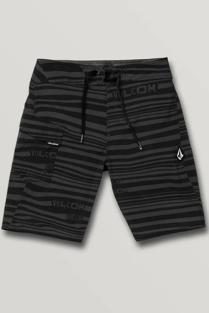 Volcom Boys Logo Stripe Mod-Tech Trunks