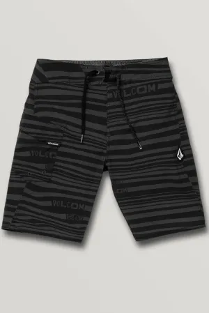 Volcom Boys Logo Stripe Mod-Tech Trunks