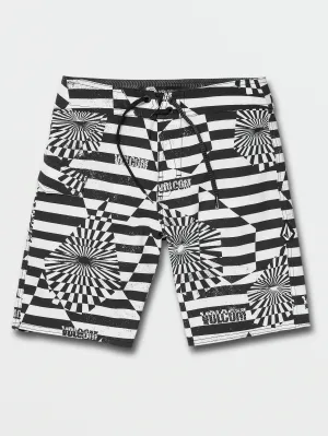 Volcom Boys Mod-Tech Stone Stripe Trunks