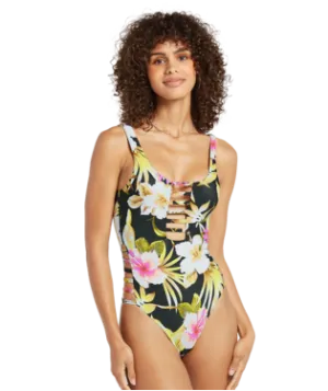 Volcom Shore Can One-Piece Bathing Suit