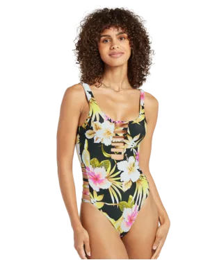 Volcom Shore Can One-Piece Bathing Suit