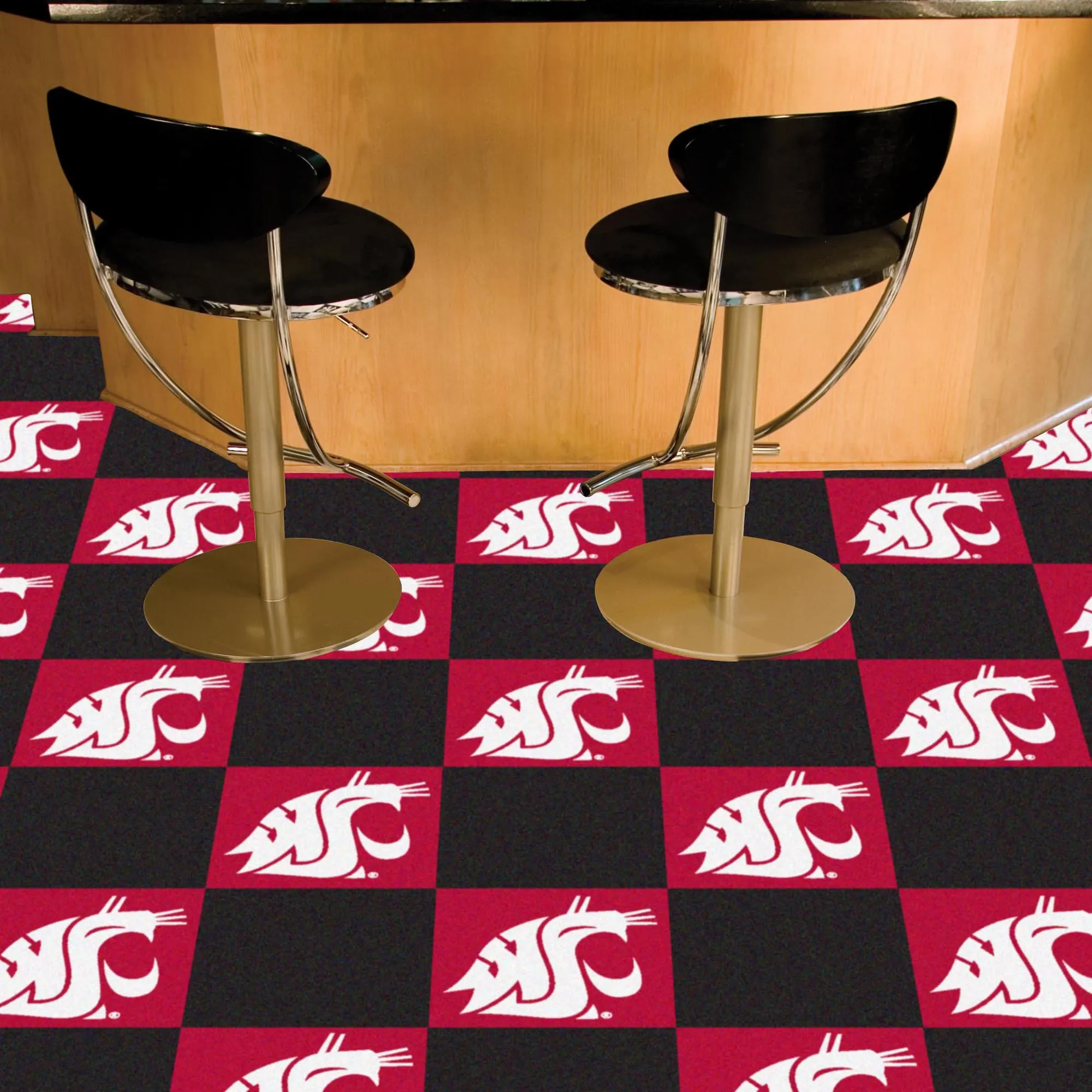 Washington State University Team Carpet Tiles