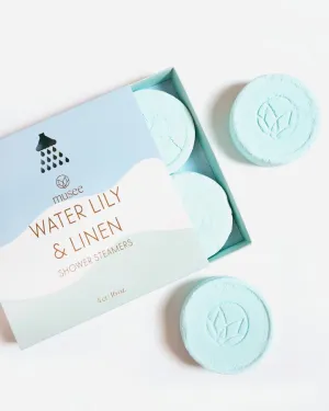 Water Lily   Linen Shower Steamers