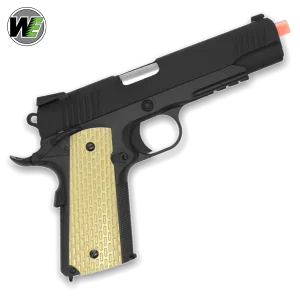 WE Tech 1911 Kimber Gelsoft Gas Blowback Gel Blaster - Black