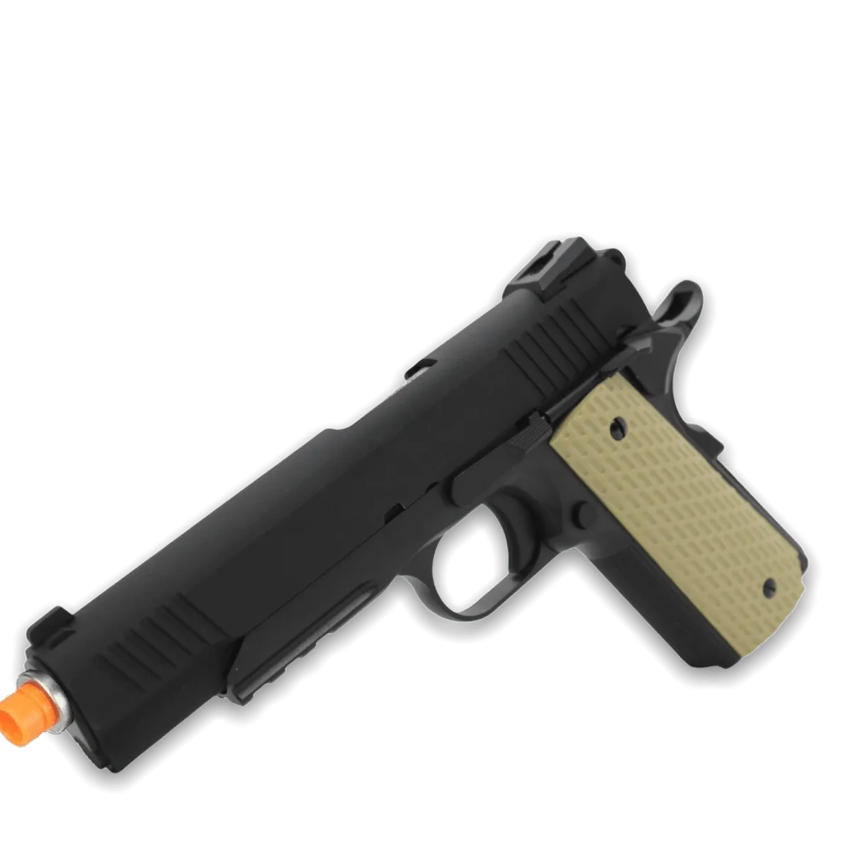 WE Tech 1911 Kimber Gelsoft Gas Blowback Gel Blaster - Black