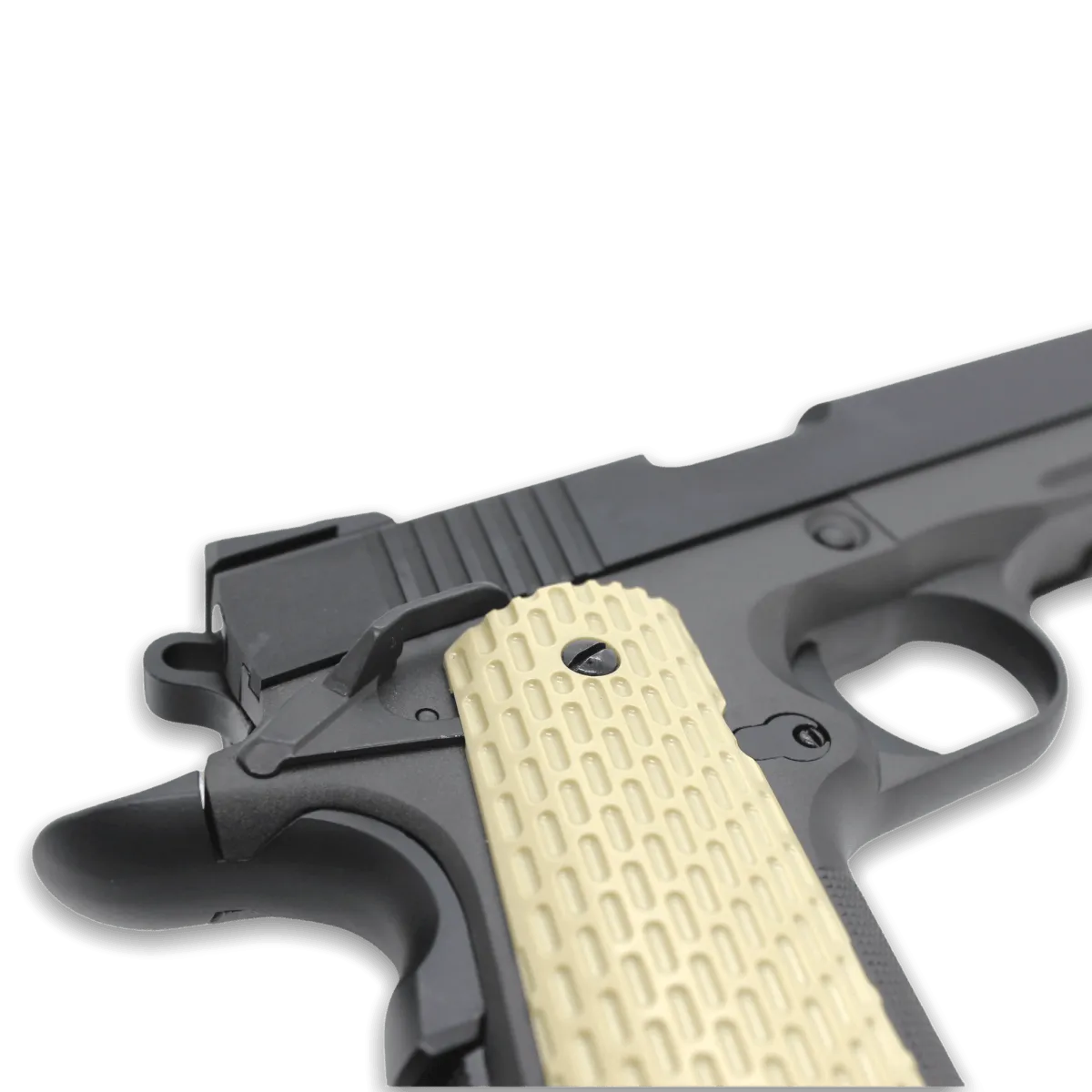 WE Tech 1911 Kimber Gelsoft Gas Blowback Gel Blaster - Black