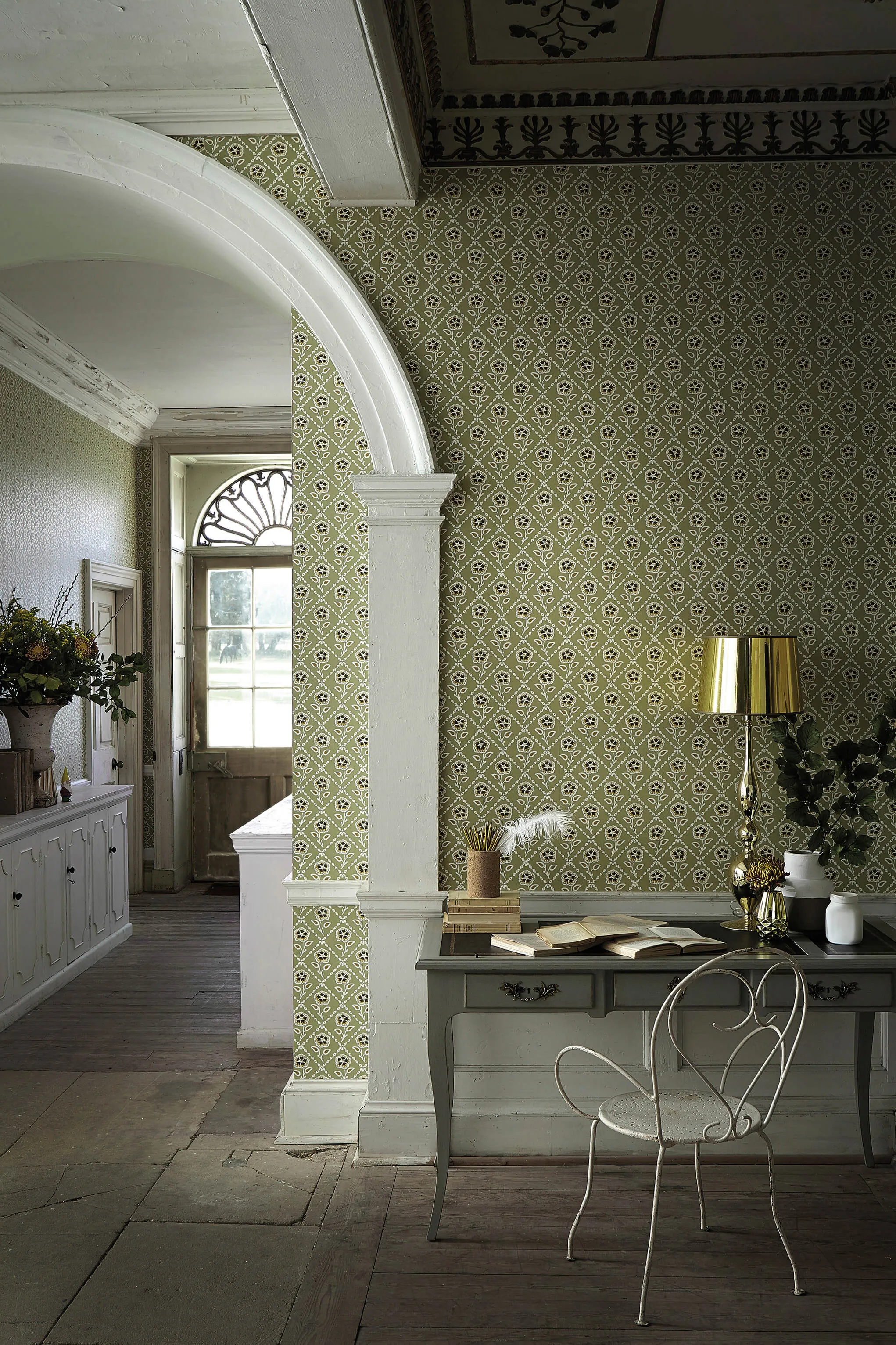 Whitehall Wallpaper by Little Greene