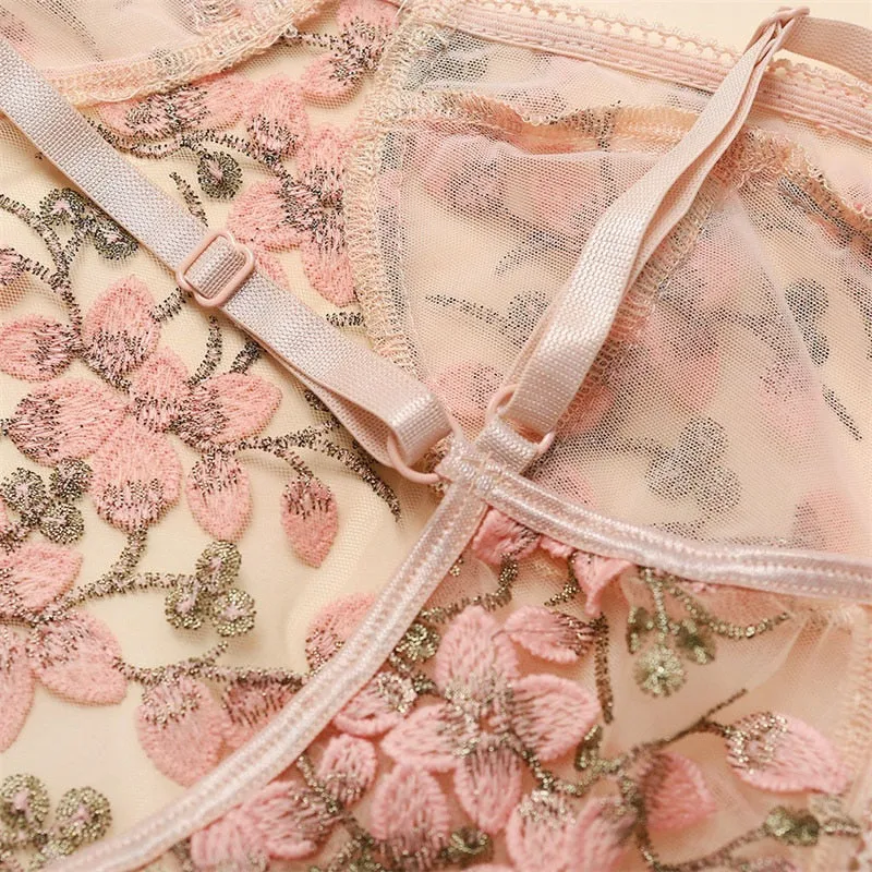 Women Sexy Push Up Adjustable Straps Bra & Underwear